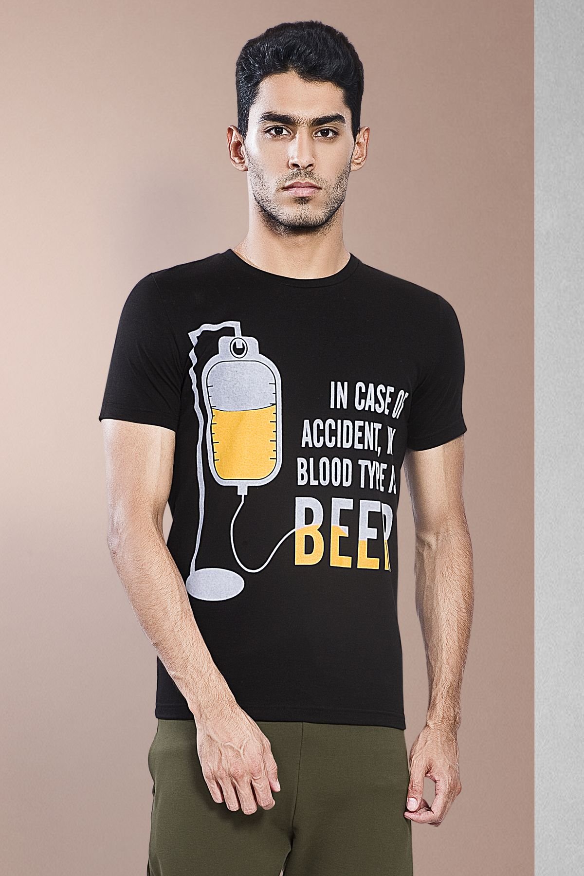 My Blood Type is Beer - Black